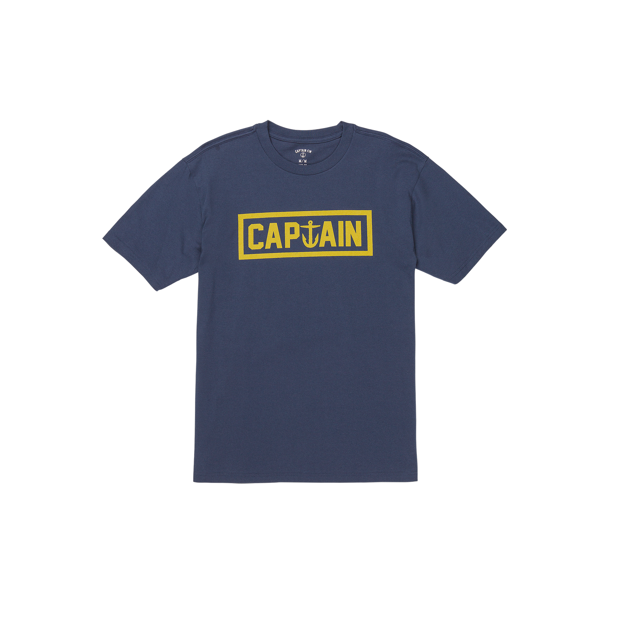 Naval Logo Short Sleeve Tee - Mnv - Captain Fin Co.