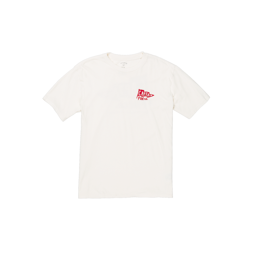 Pennant Short Sleeve Tee - Vwh - Captain Fin Co.