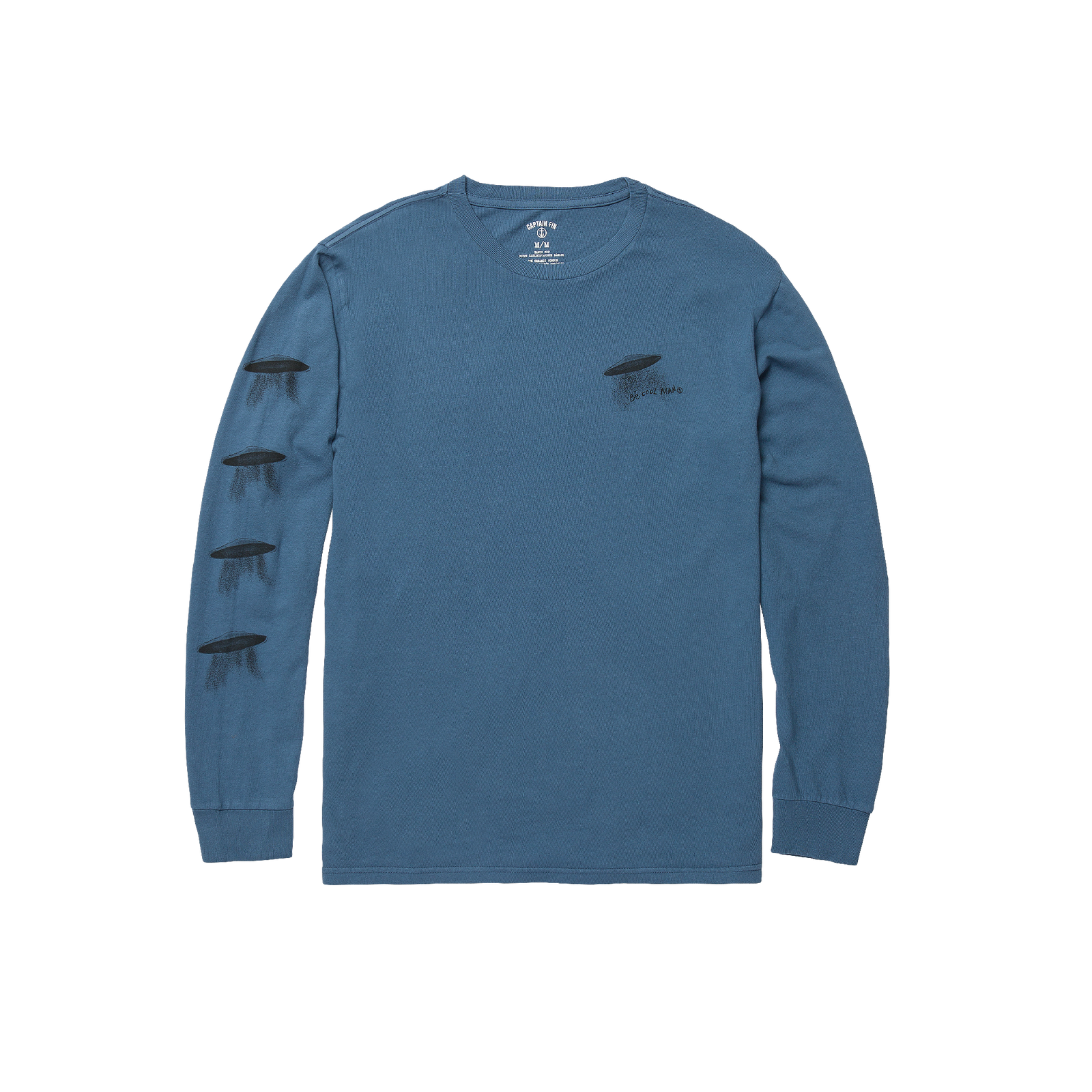 Be Cool Man Ls - DARK NAVY - Captain Fin Co.