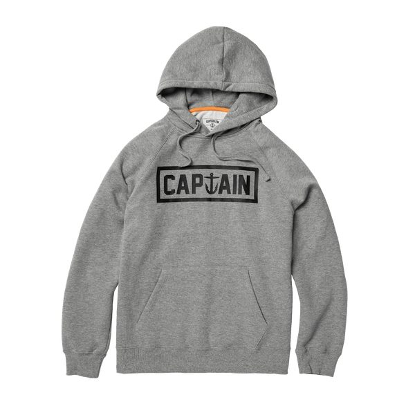 CAPTAIN'S HELM AUTHENTIC HOODIE M グレー CAPTAINS HELM #MIL THERMAL HOODIE
