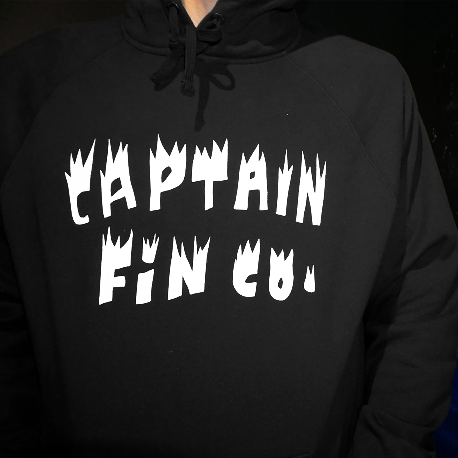 Downward Spiral Pullover Hoodie  - Blk - Captain Fin Co.