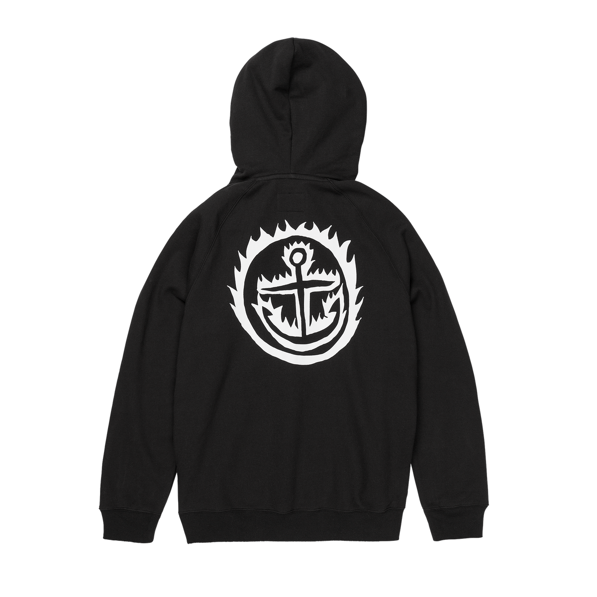 Downward Spiral Pullover Hoodie  - Blk - Captain Fin Co.