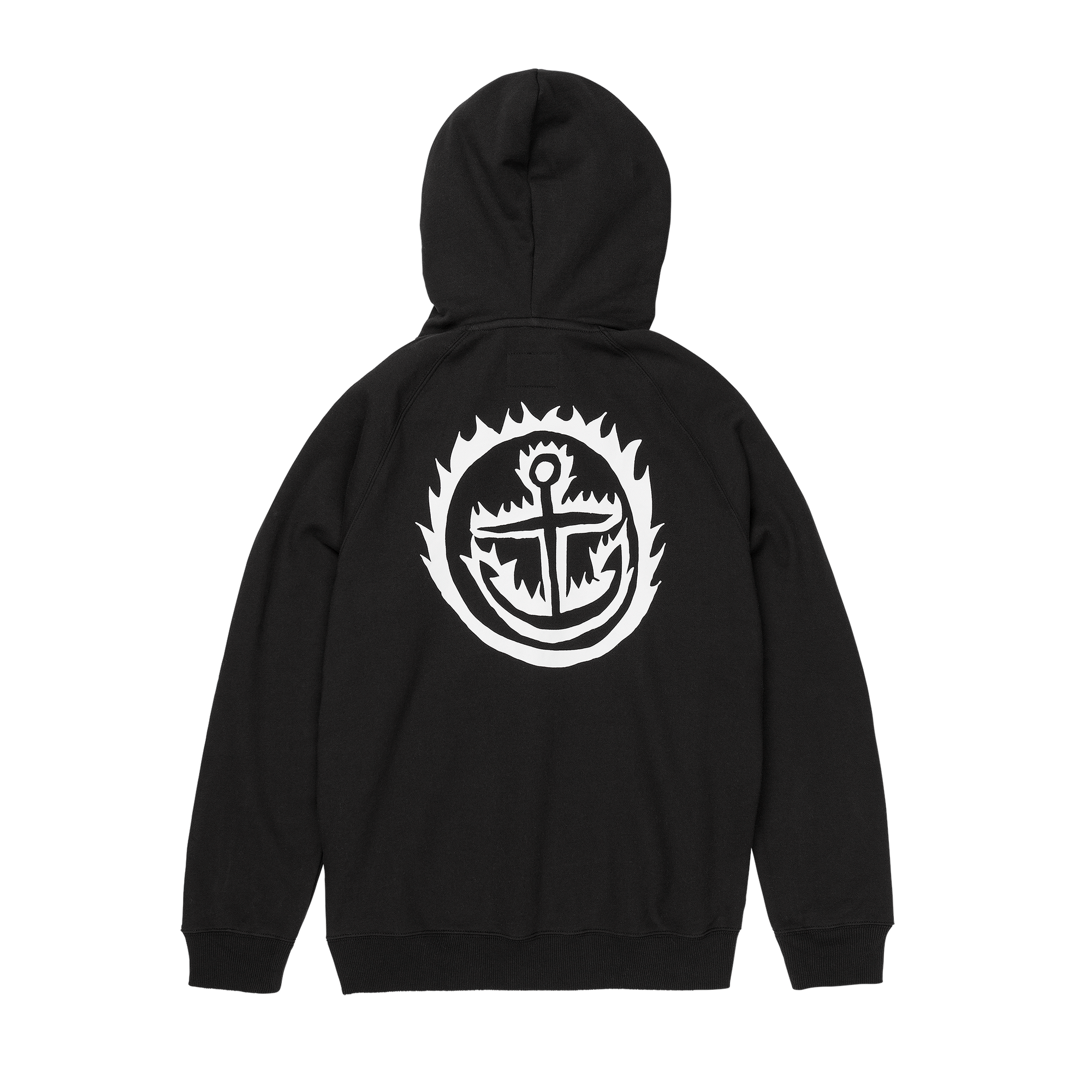 Downward Spiral Pullover Hoodie  - Blk - Captain Fin Co.