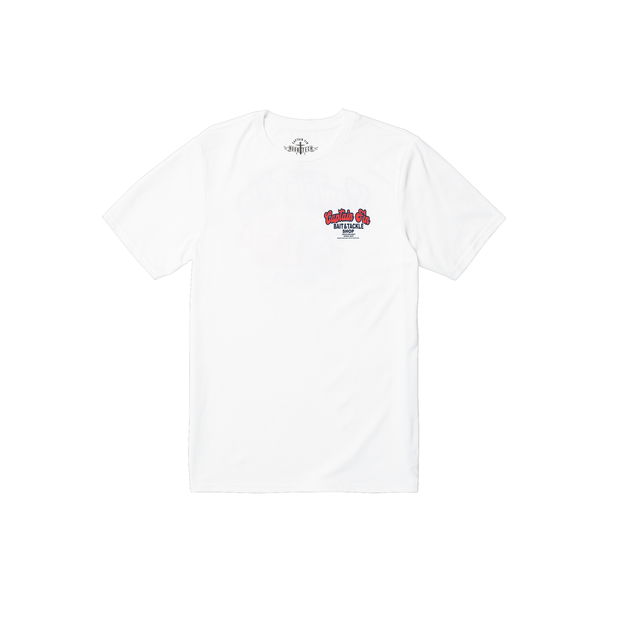 Tacklebird Short Sleeve Tee - White - Captain Fin Co.