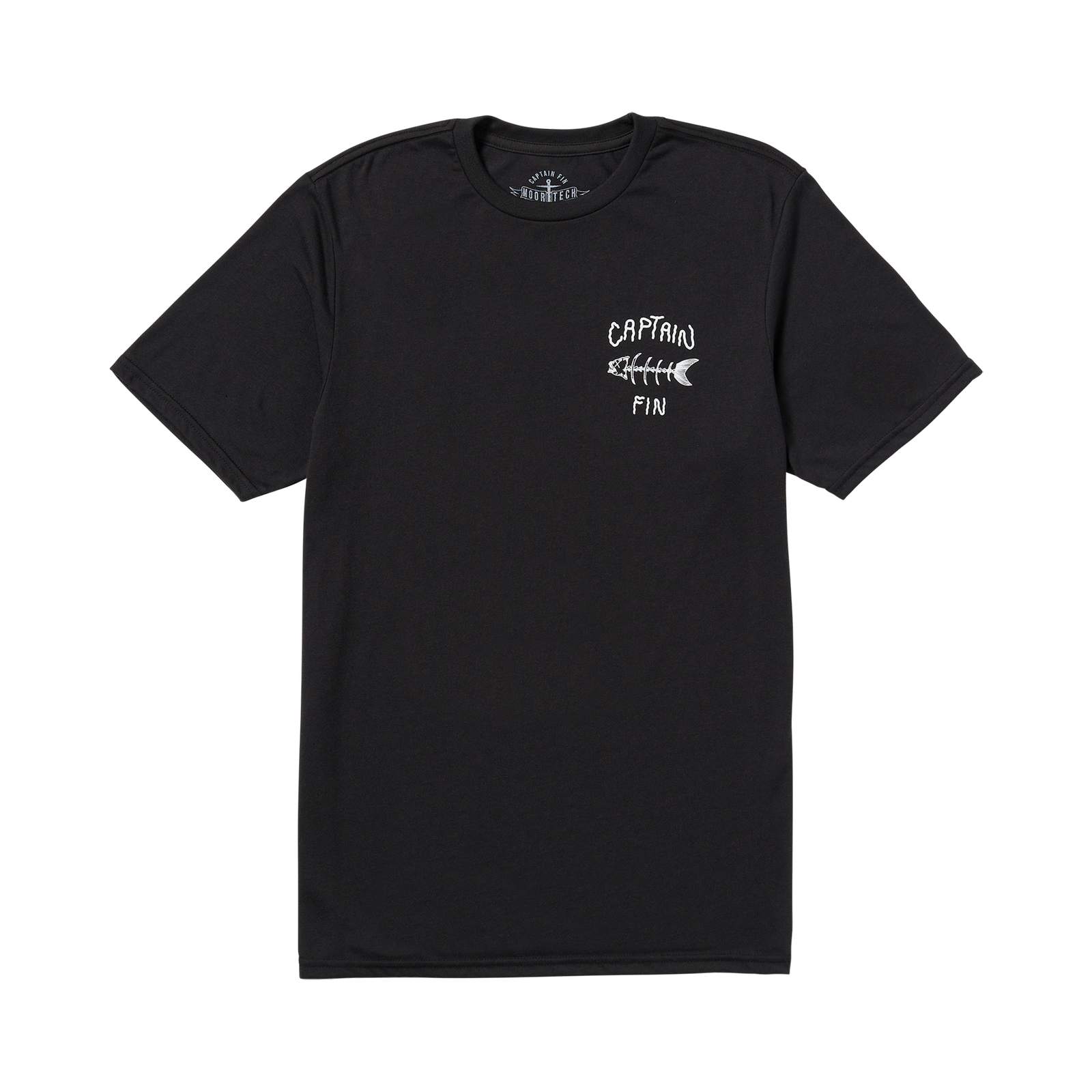 Mt Bones Short Sleeve Tee - Black - Captain Fin Co.