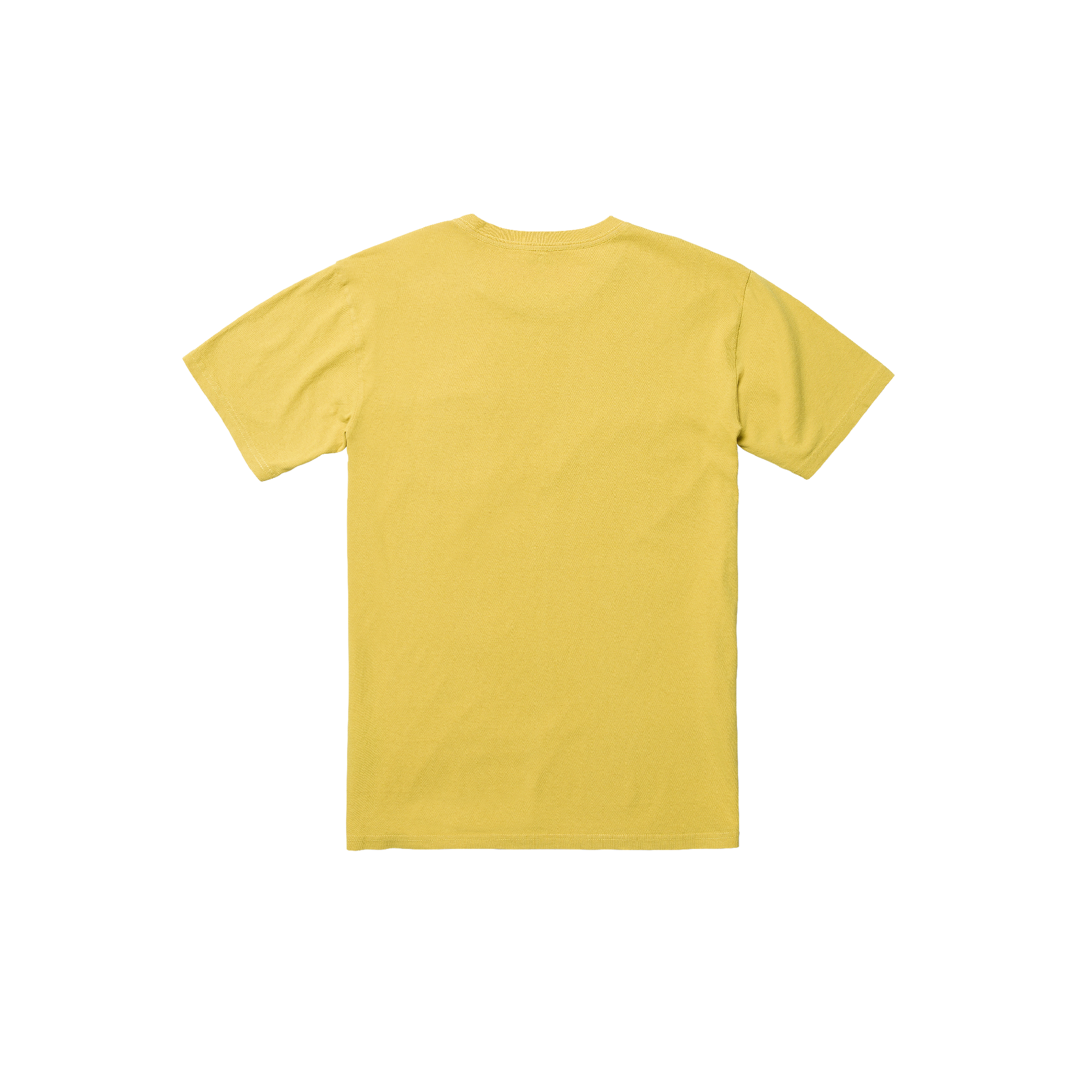 Captian Patch Pocket Tee - MINERAL YELLOW - Captain Fin Co.