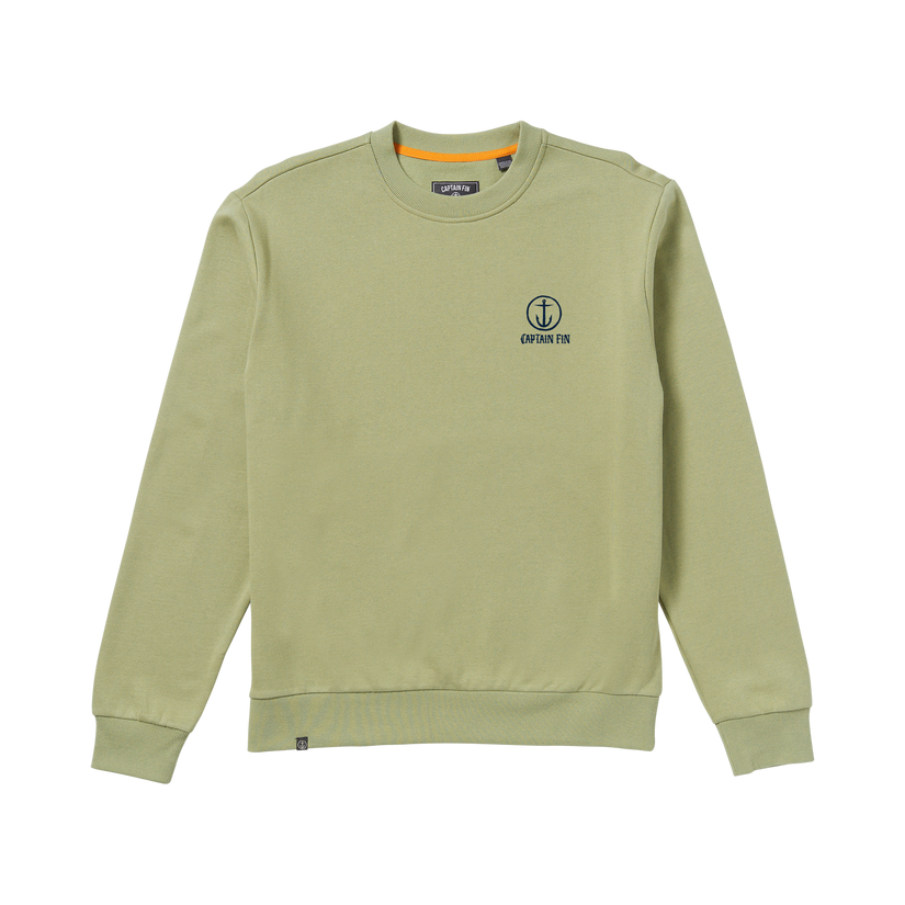 Shweaty Anchor Crew Sweatshirt - Light Army - Captain Fin Co.