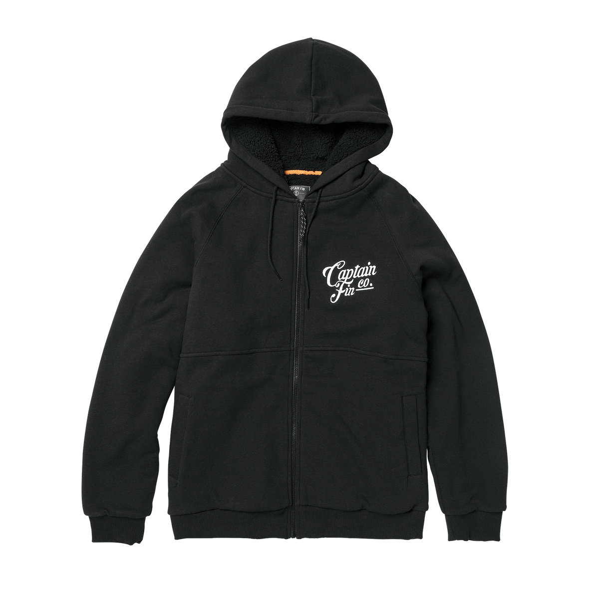 Polar Winds Zip Hoodie - Black - Captain Fin Co.