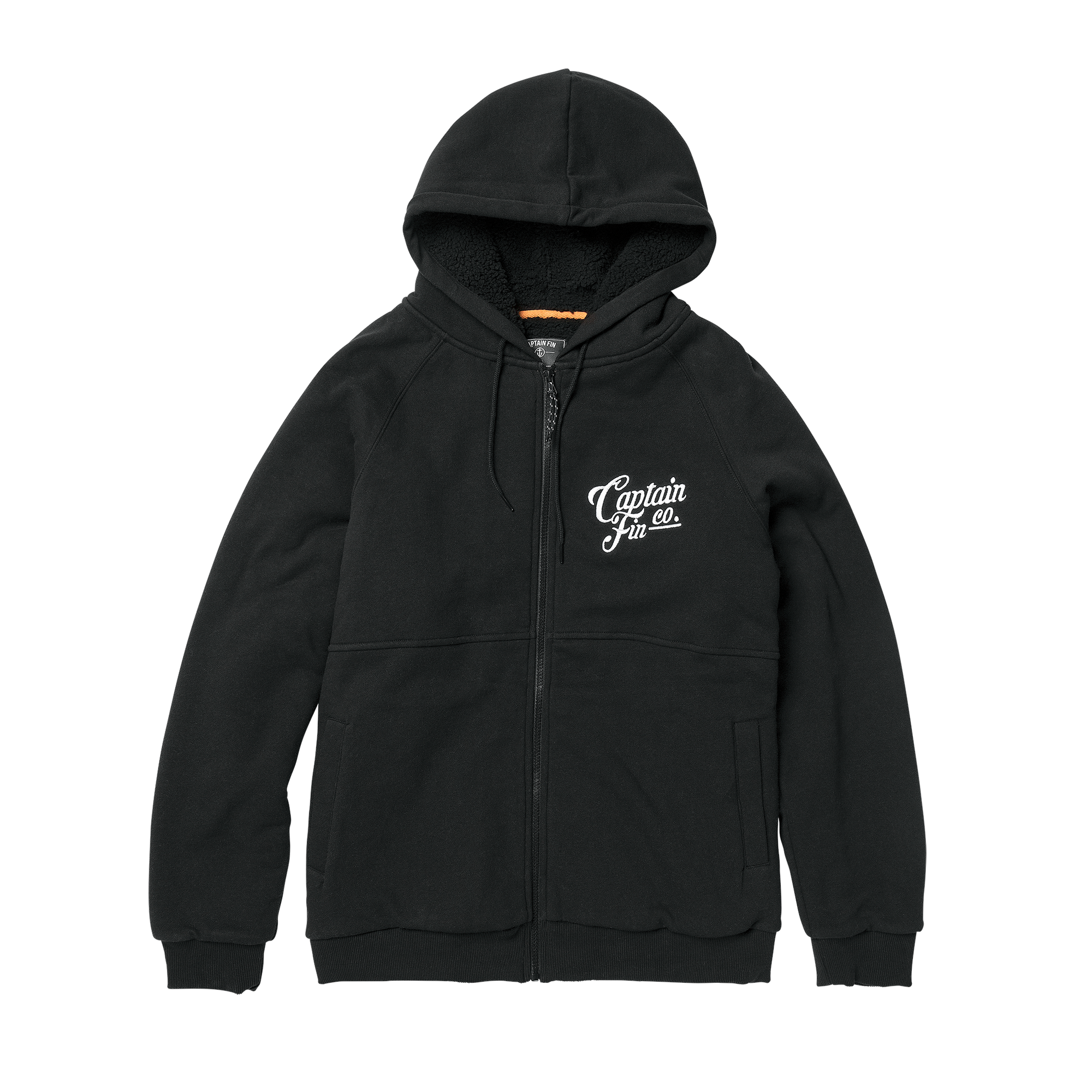 Polar Winds Zip Hoodie - Black - Captain Fin Co.