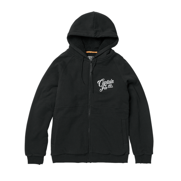 Polar Winds Zip Hoodie - Black - Captain Fin Polar Winds Zip Hoodie - Black - Captain Fin