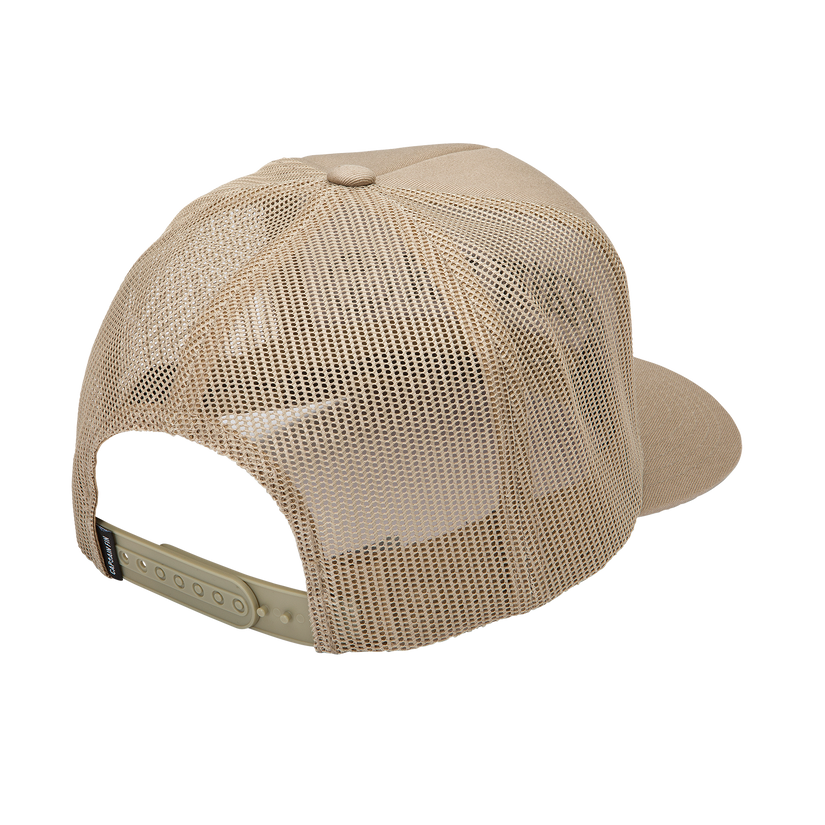 Core Captain Trucker Hat - Khaki - Captain Fin Co.