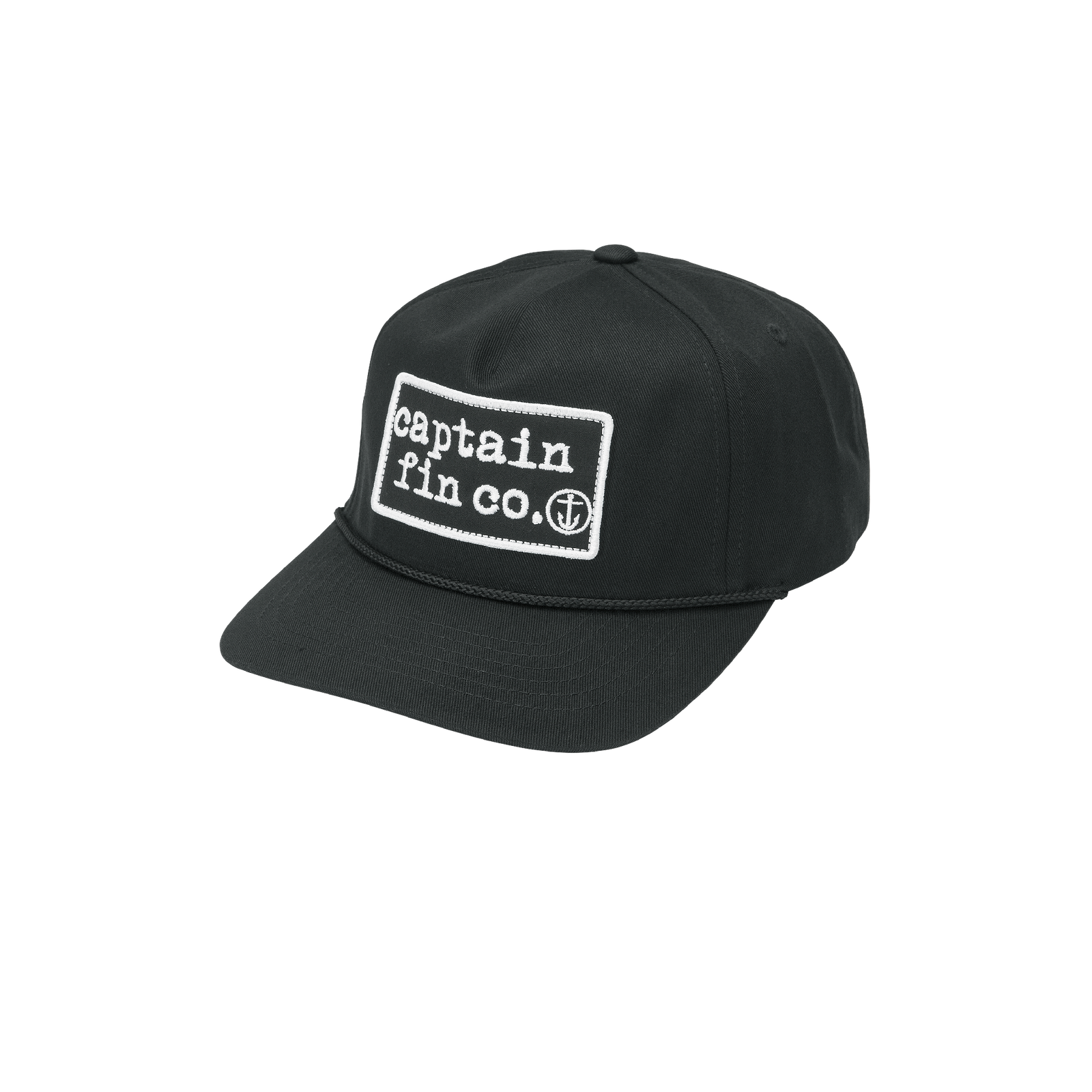 Big Patch Hat - Black - Captain Fin Co.