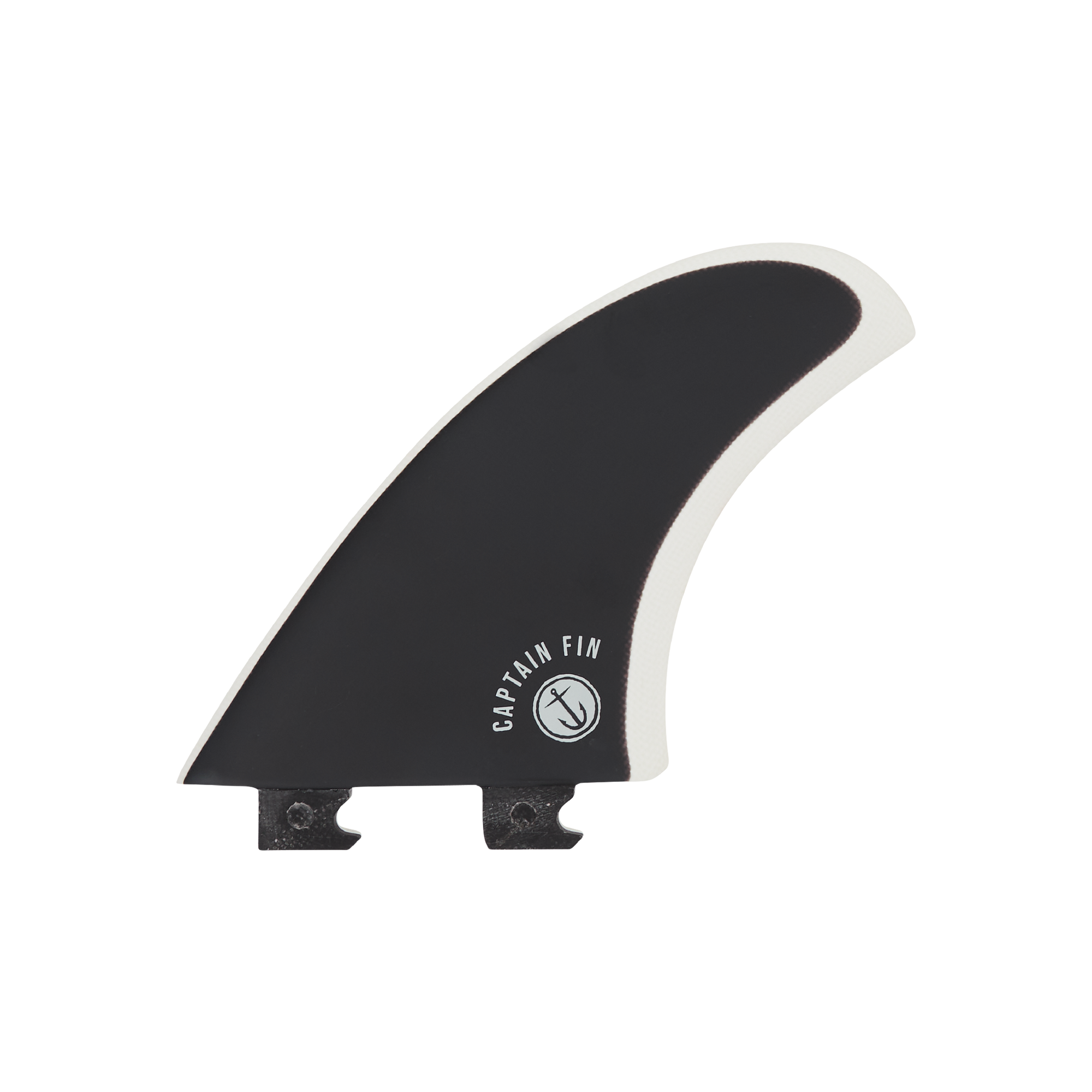 CF Twin + Trailer - Black - Snap In - Captain Fin CF Twin + Trailer - Black - Snap In - Captain Fin