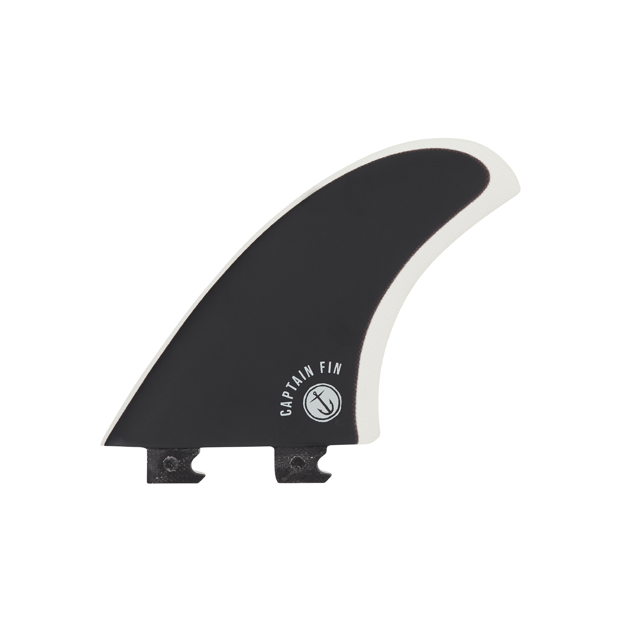 CF Twin + Trailer - Black - Snap In - Captain Fin CF Twin + Trailer - Black - Snap In - Captain Fin
