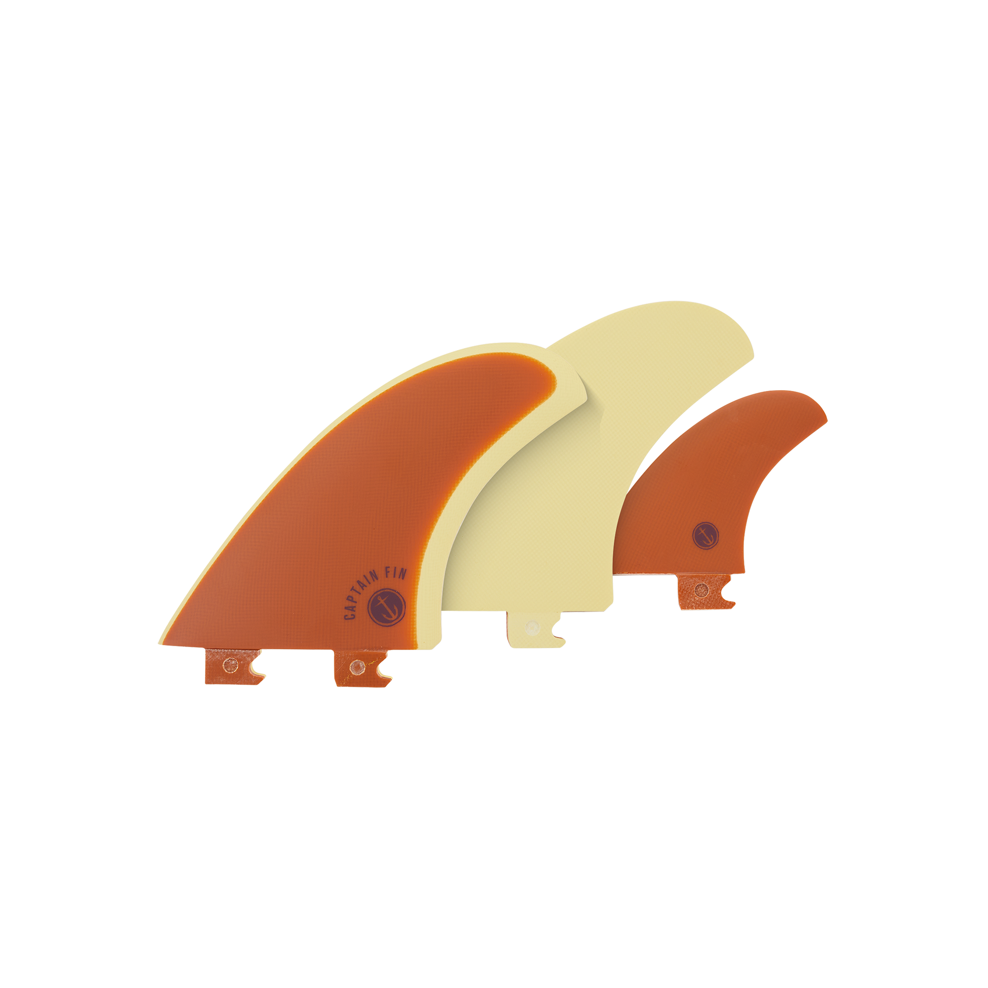 CF Twin + Trailer - Sunset - Snap In - Captain Fin CF Twin + Trailer - Sunset - Snap In - Captain Fin