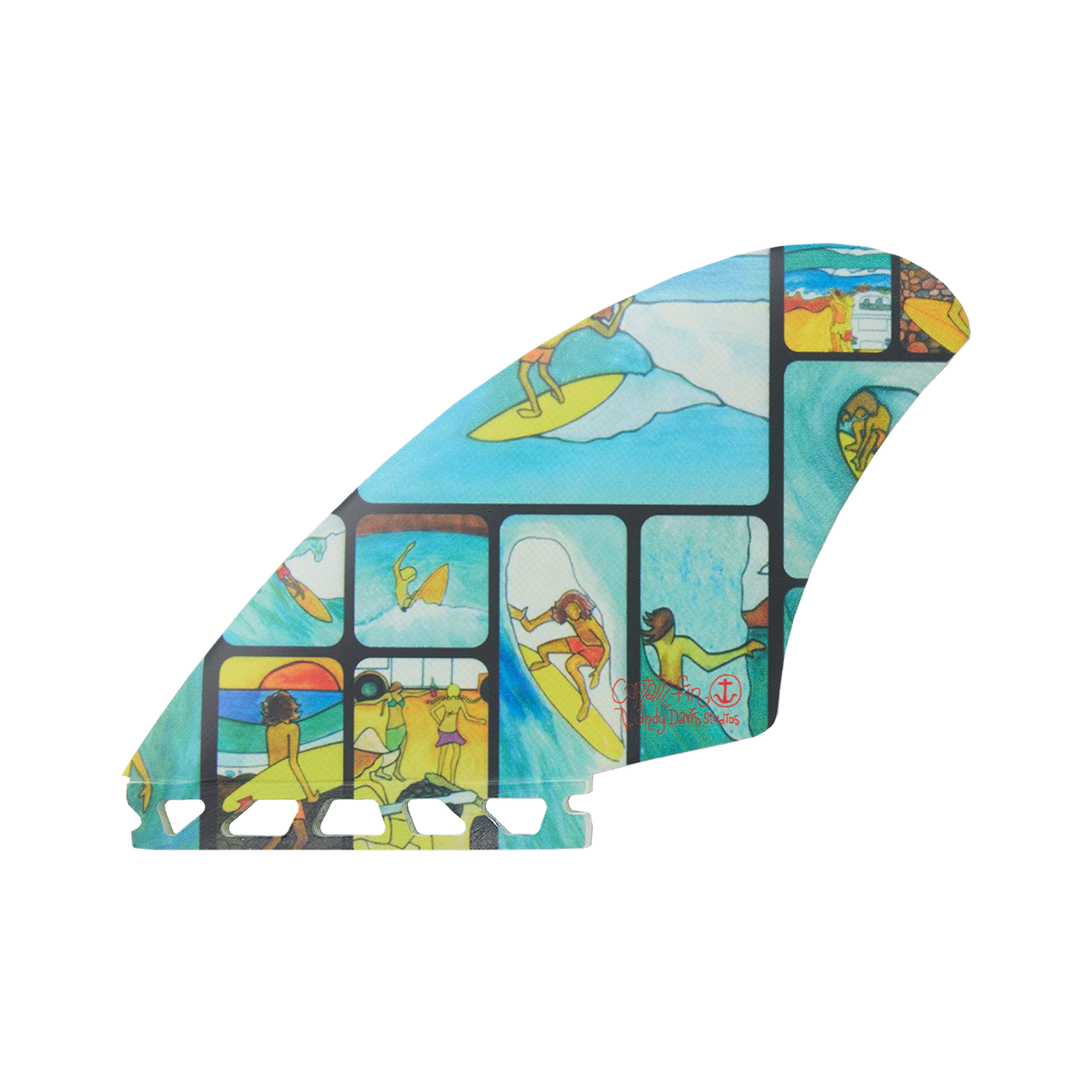 Andy Davis Keel St - Multi - Captain Fin