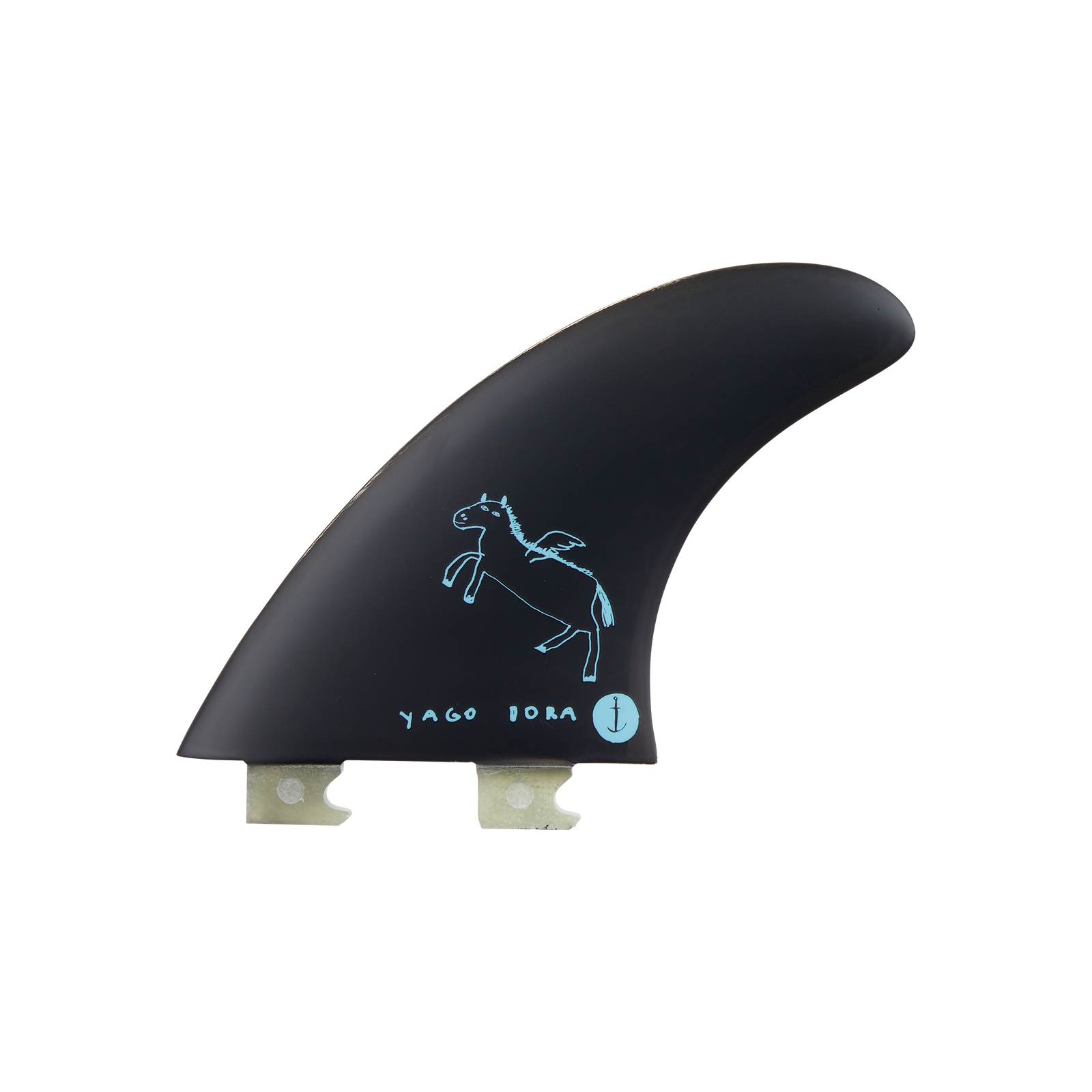 Yago Dora Snap In - BLACK - Captain Fin Co.