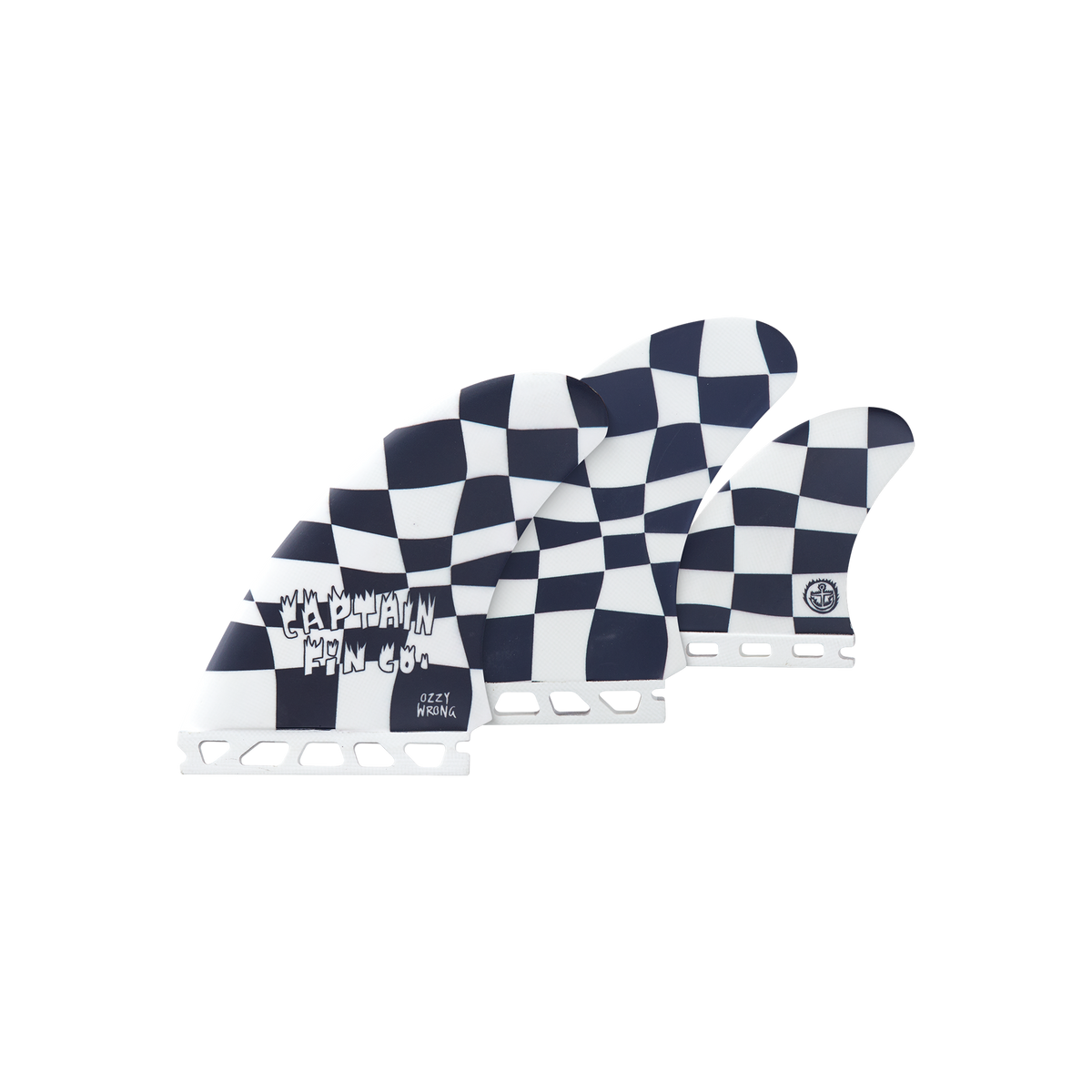 Ozzy Wrong Twin + Trailer Single Tab - BLACK WHITE - Captain Fin Co.