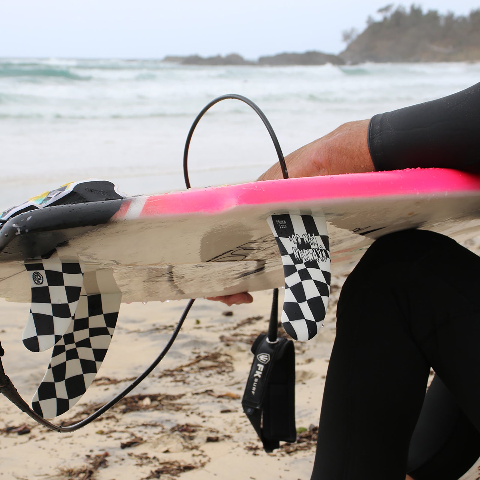 Ozzy Wrong Twin + Trailer Single Tab - BLACK WHITE - Captain Fin Co.