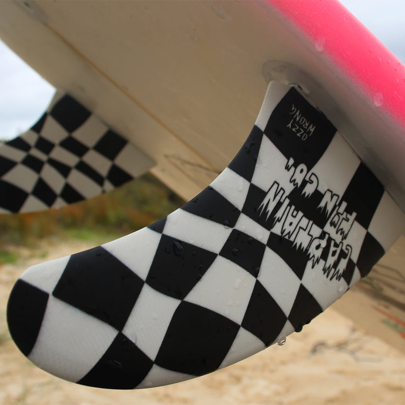 Ozzy Wrong Twin + Trailer Single Tab - BLACK WHITE - Captain Fin Co.