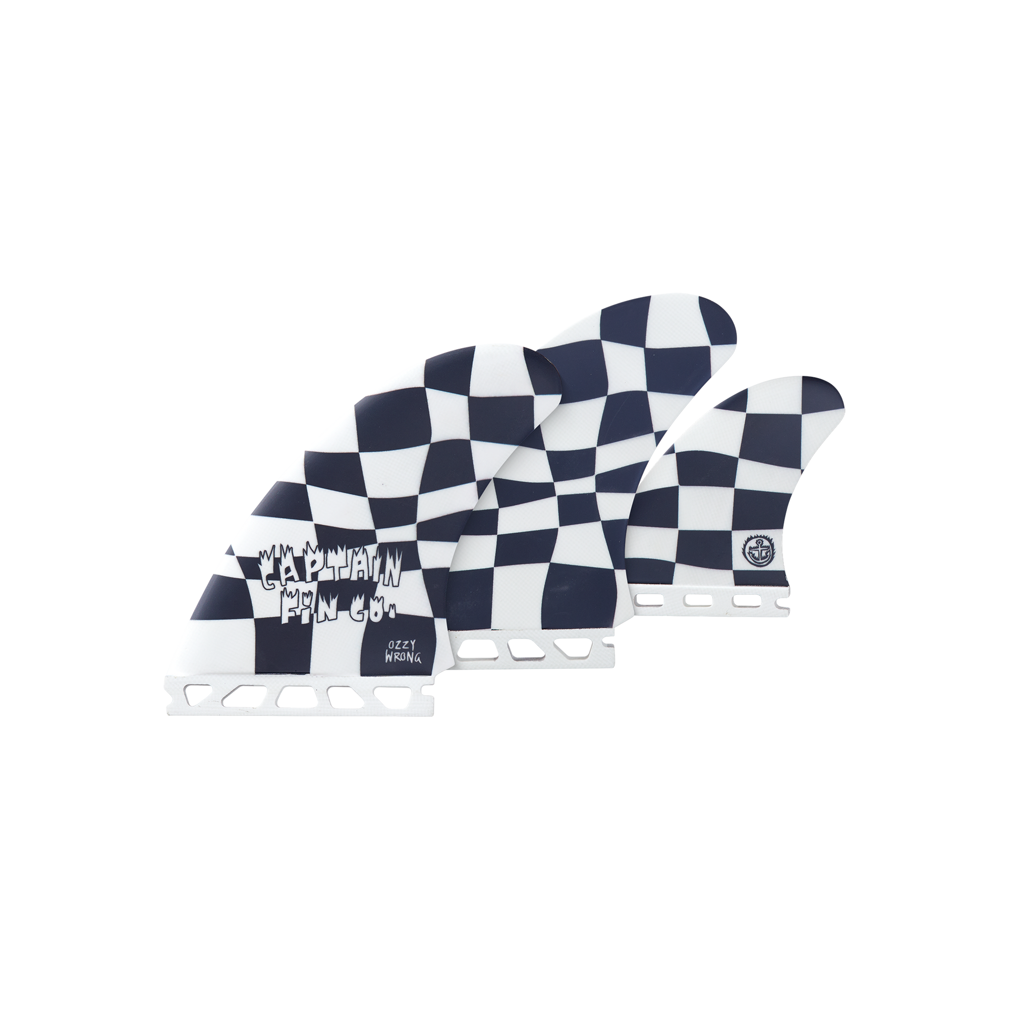 Ozzy Wrong Twin + Trailer Single Tab - BLACK WHITE - Captain Fin Co.