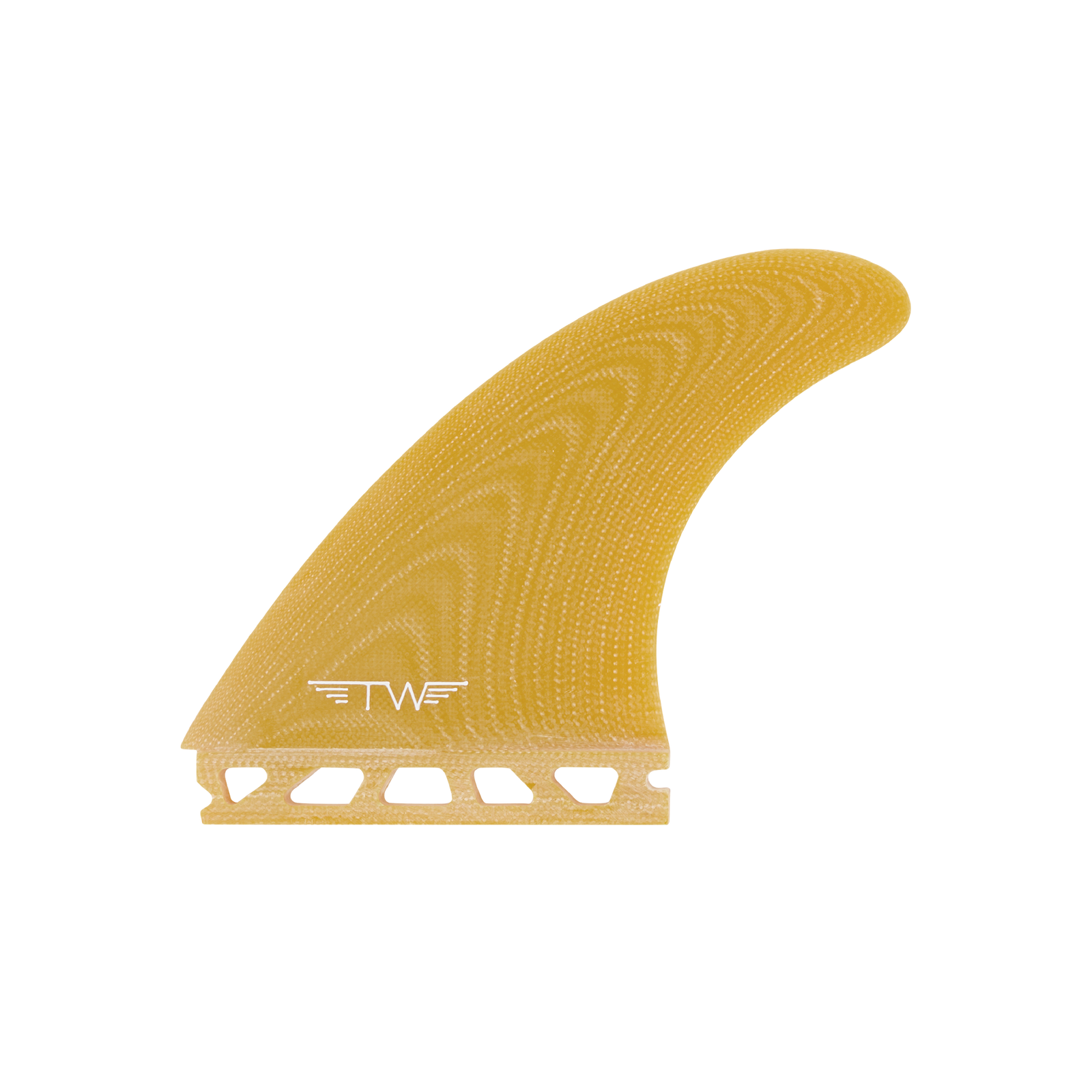 完成品 Warren Tyler 5-Fin Fin Captain - Tab Single - Yellow サーフィン・ボディボード