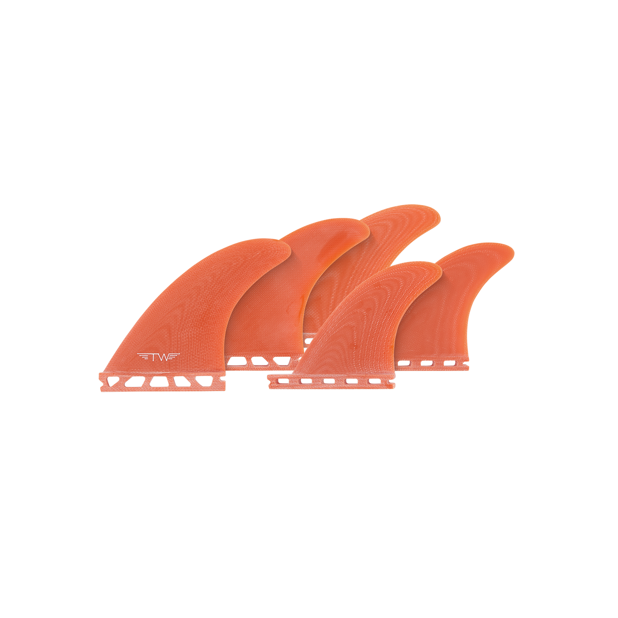 Tyler Warren 5-Fin Orange - Single Tab - Captain Fin Tyler Warren 5-Fin Orange - Single Tab - Captain Fin