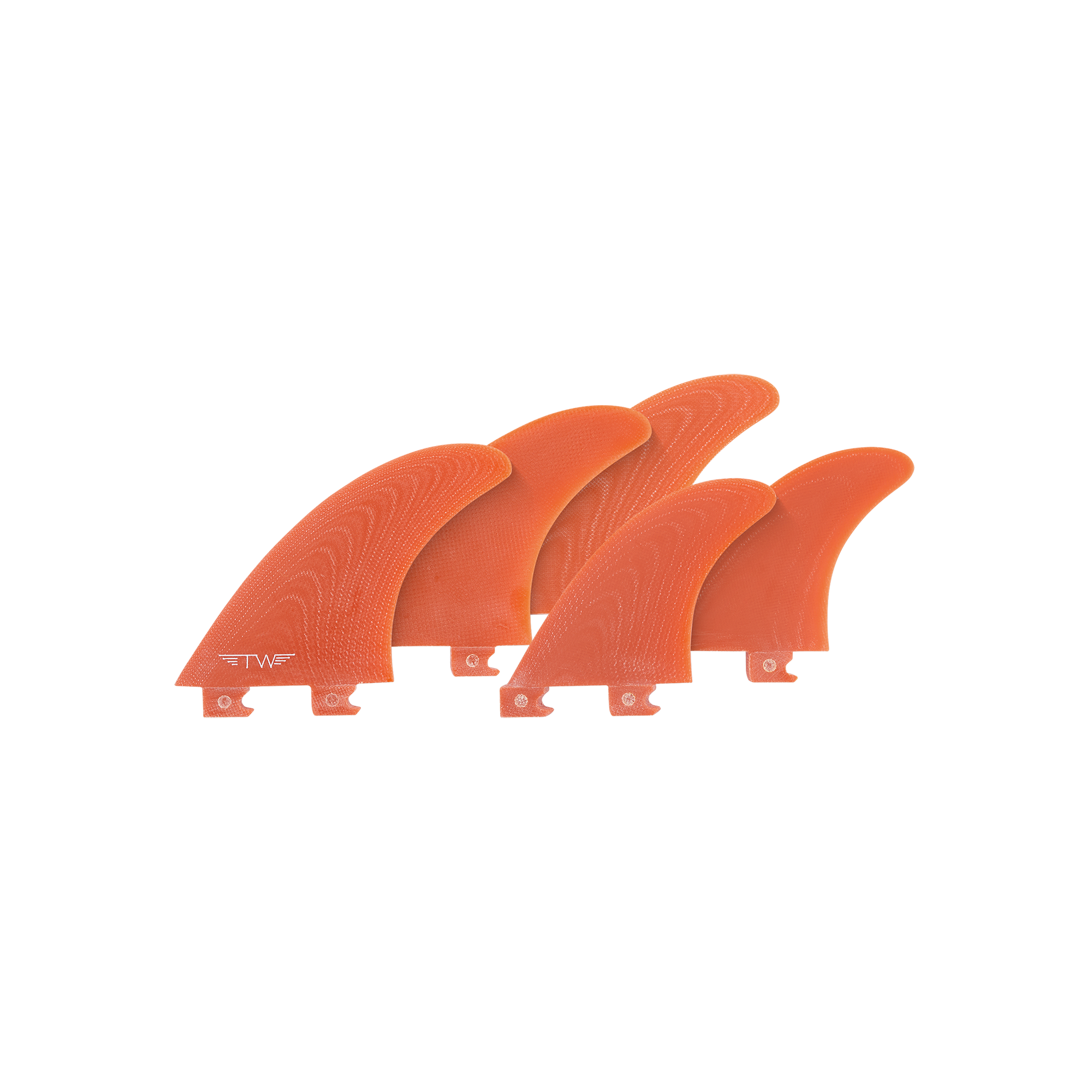 Tyler Warren 5-Fin Orange Snap In - Captain Fin Co.