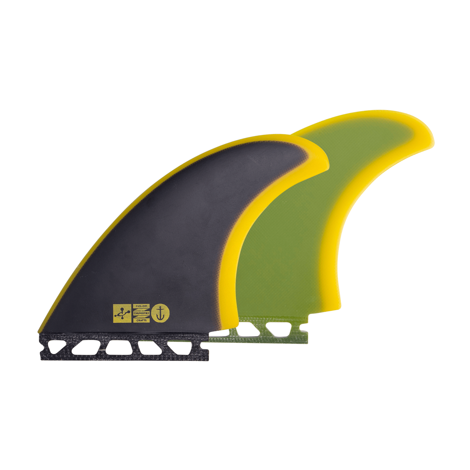 CF Twin + Trailer - Black - Single Tab - Captain Fin