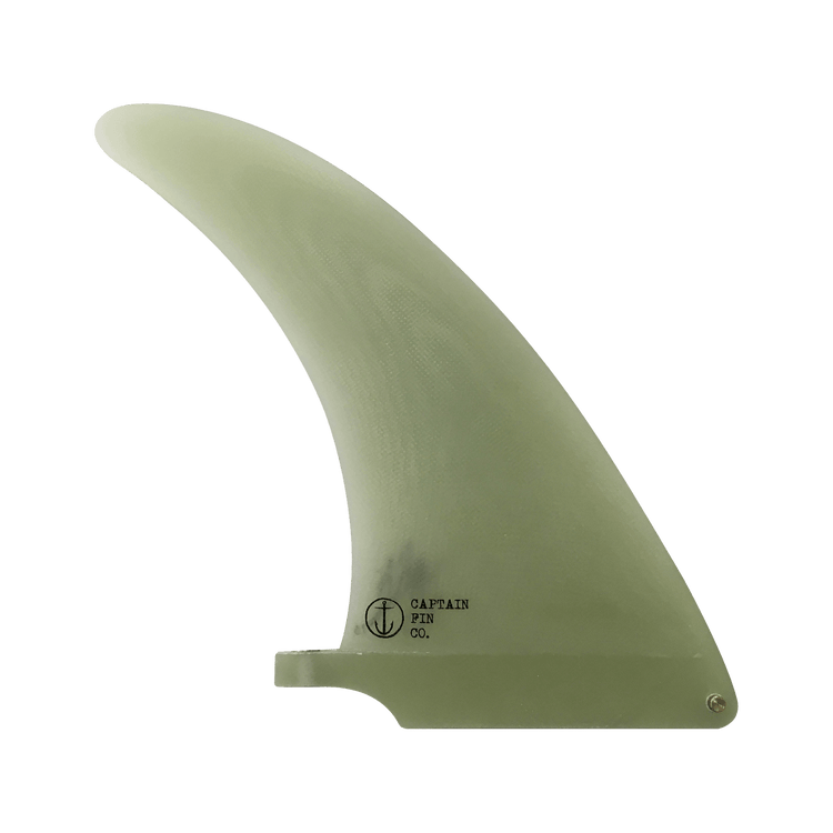Jeff Mccallum Glow Glass 7.5" - Clear - Captain Fin Co.