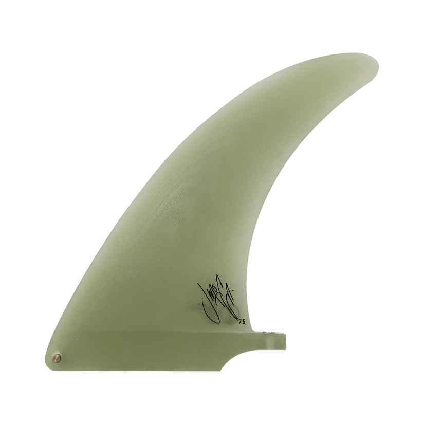Jeff Mccallum Glow Glass 7.5" - Clear - Captain Fin Co.