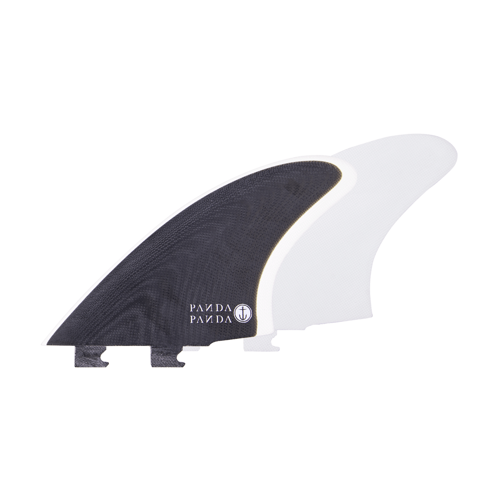Panda Keel - Black/White - Snap In - Captain Fin Co.