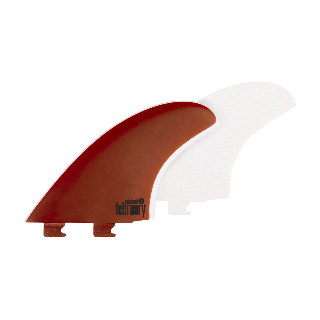 Mikey February Twin - Red - Snap In - Captain Fin Mikey February Twin - Red - Snap In - Captain Fin