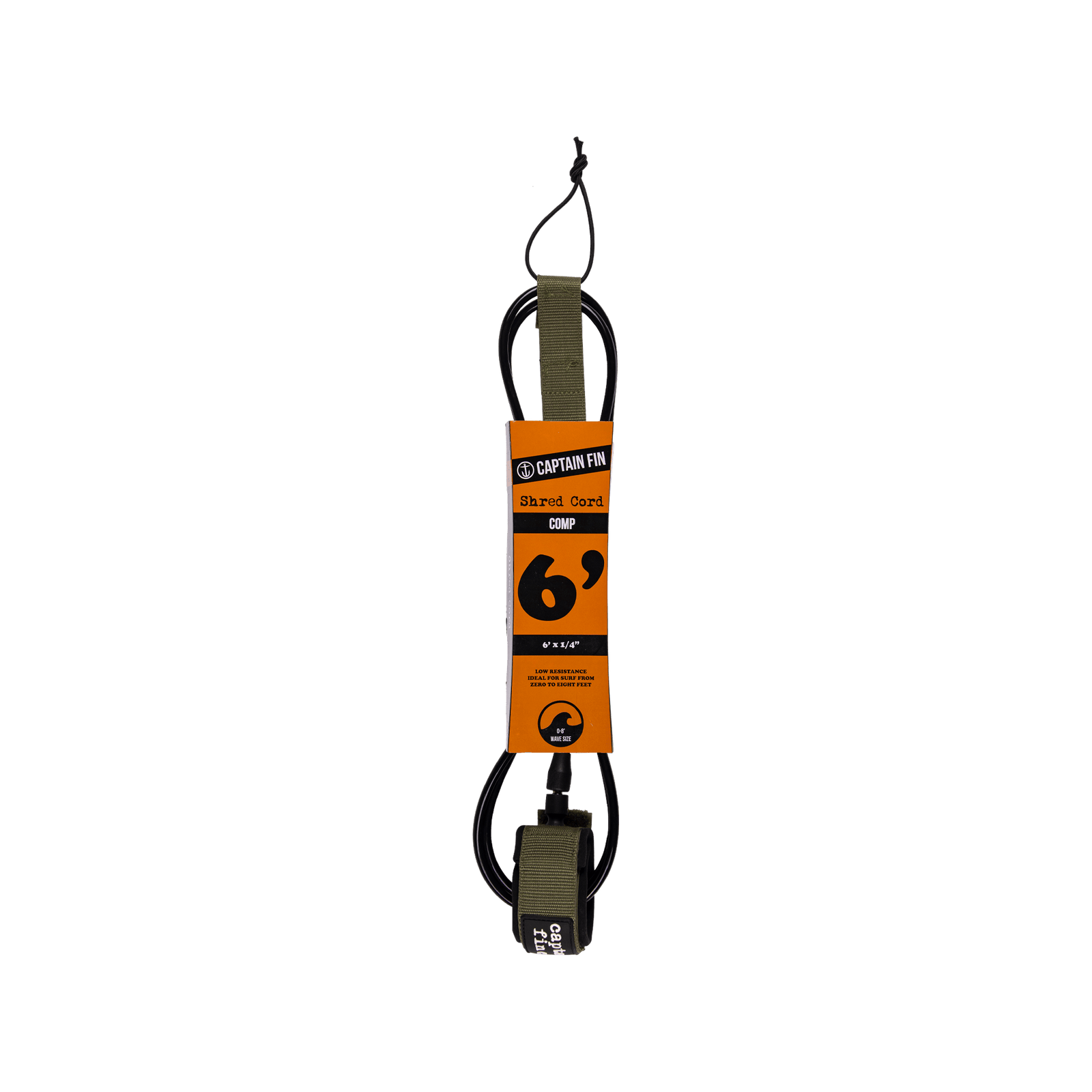 Shred Cord Comp - Army - Captain Fin Co.