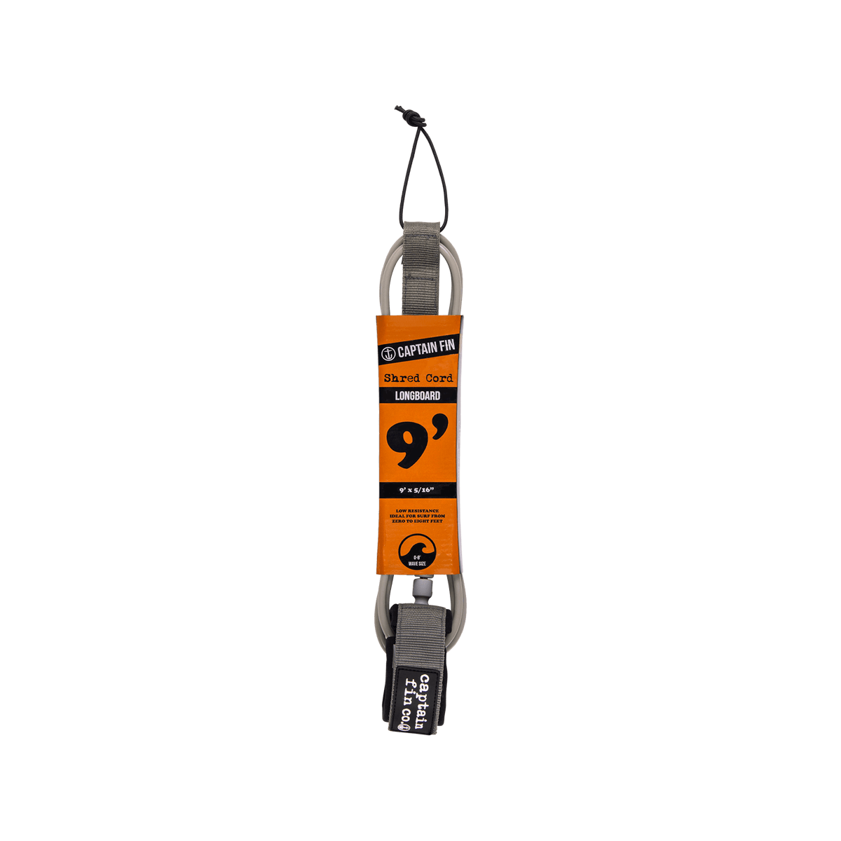 Shred Cord Standard - Grey - Captain Fin Co.