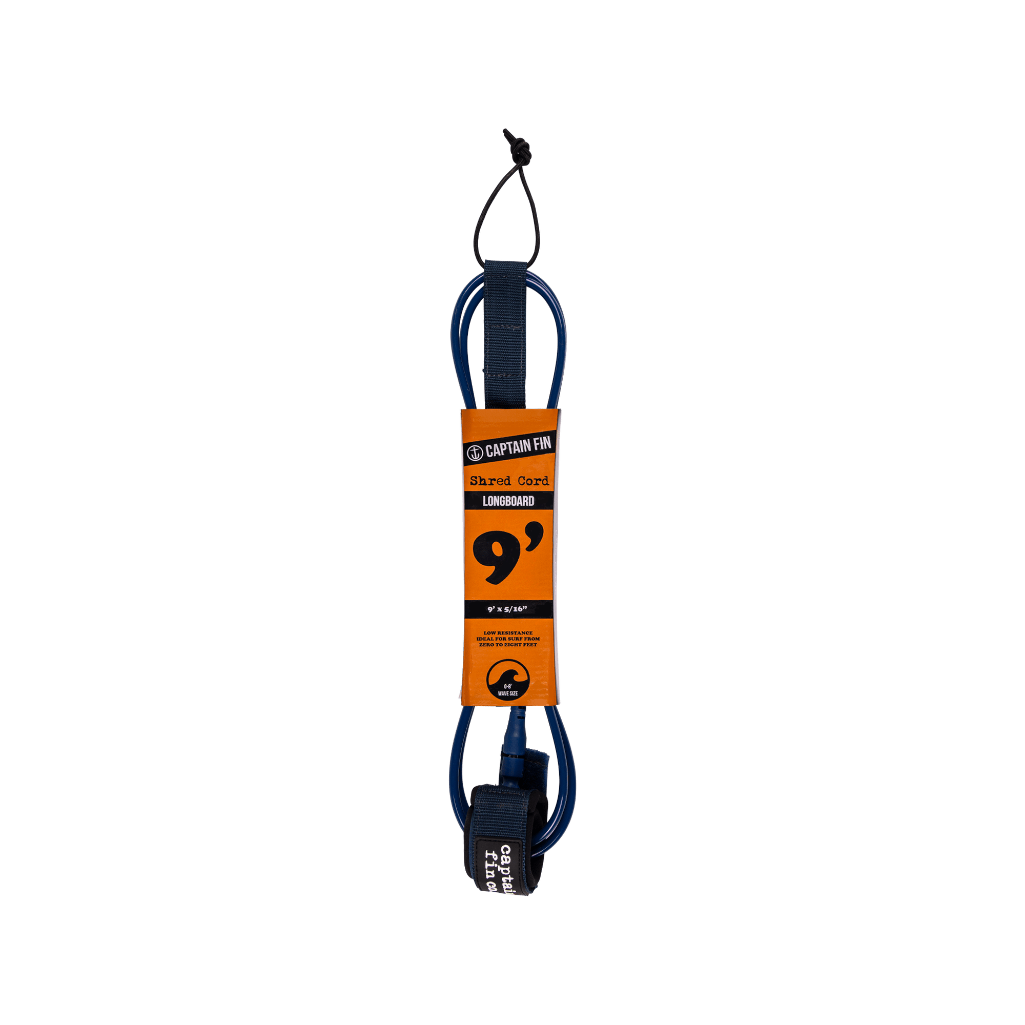 Shred Cord Standard - Navy - Captain Fin Co.