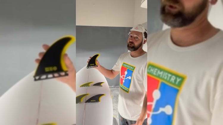Chemistry Thruster - Single Tab | Captain Fin Co.