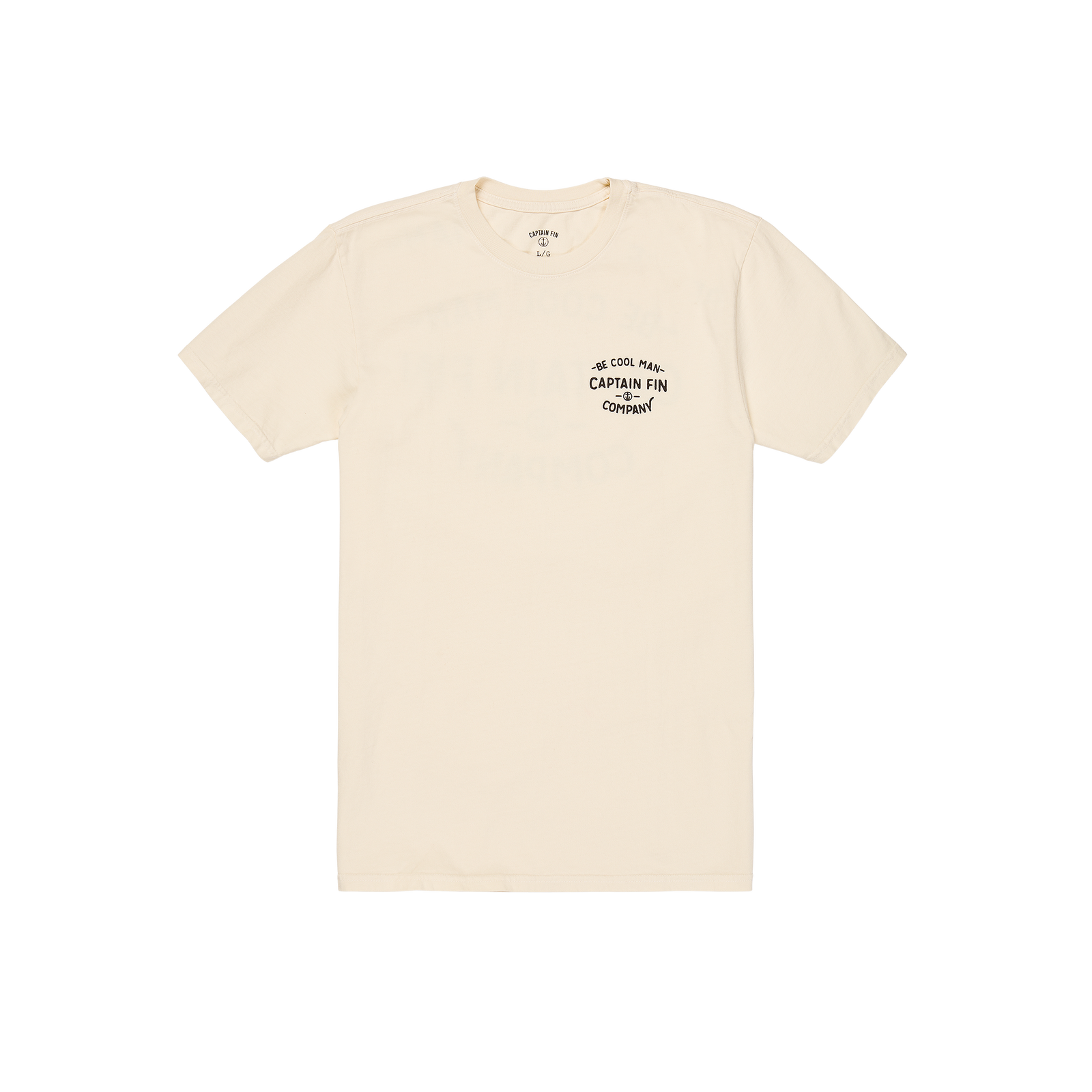 Run Of The Mill Short Sleeve Tee - Cream - Captain Fin Co.