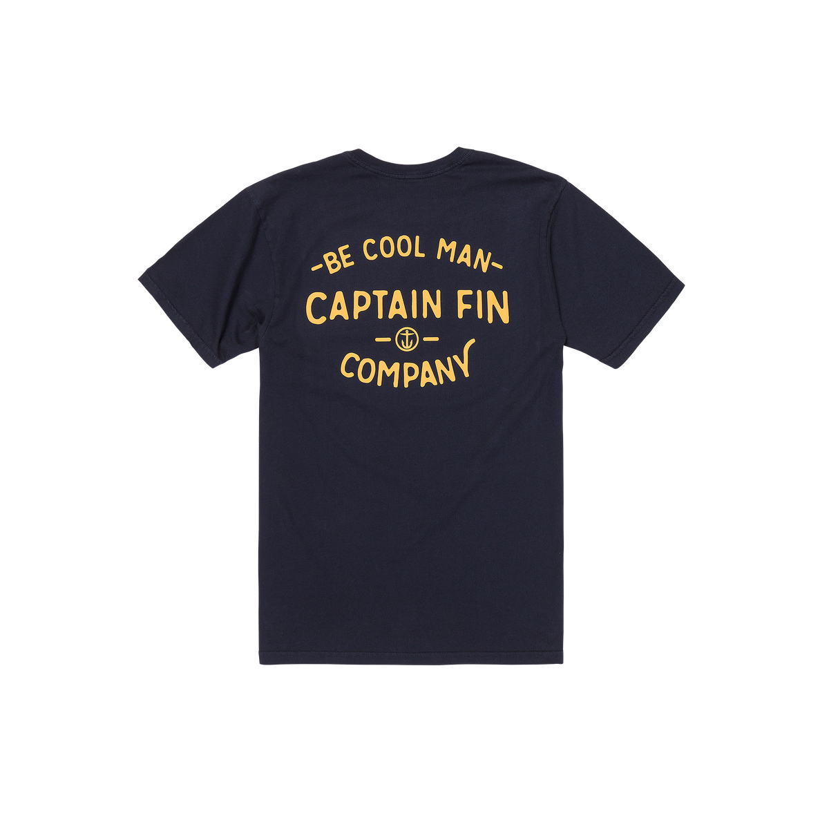 Run Of The Mill Short Sleeve Tee - Navy - Captain Fin Co.
