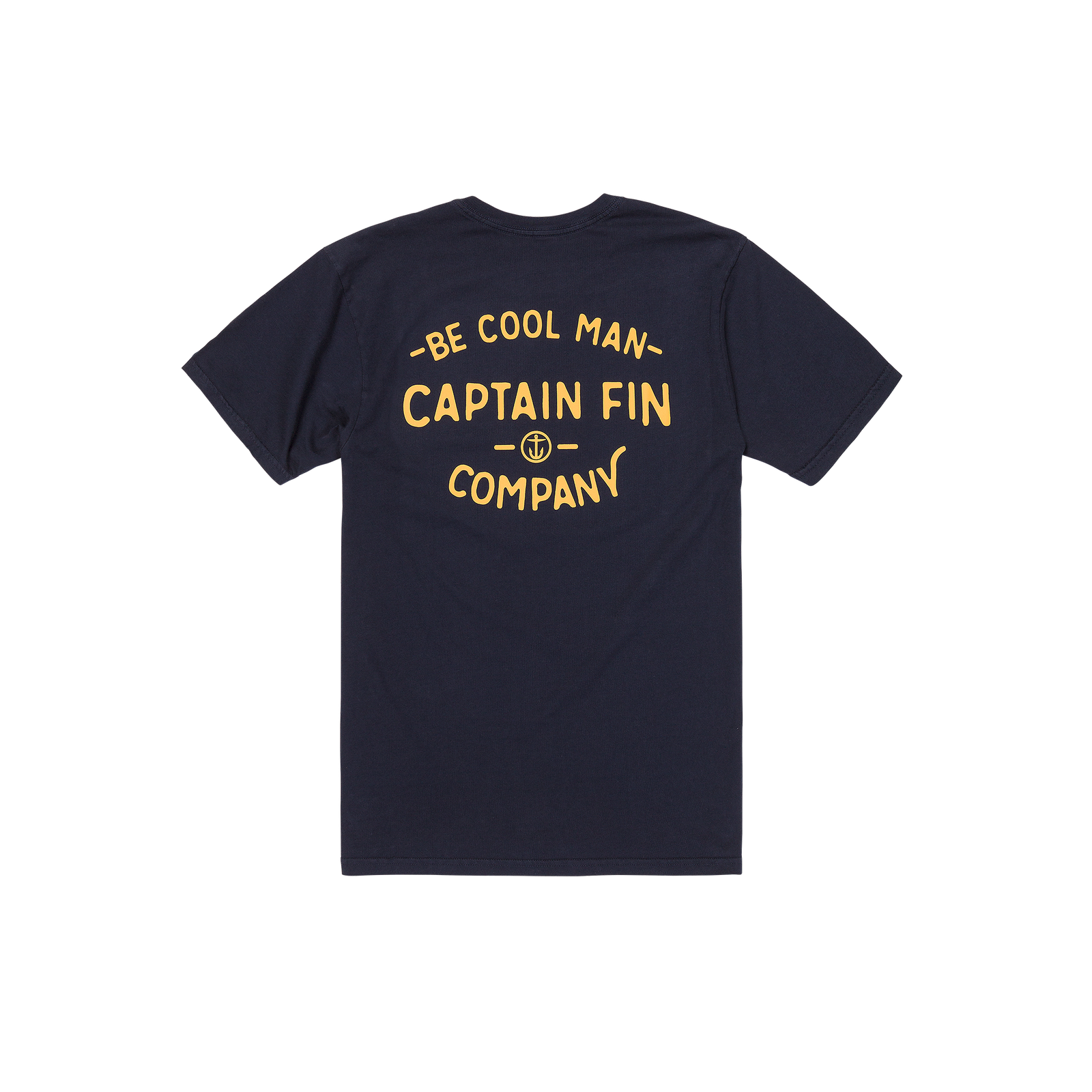 Run Of The Mill Short Sleeve Tee - Navy - Captain Fin Co.