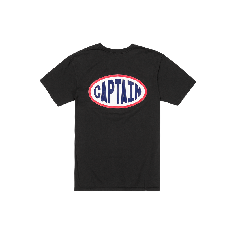 Fleet Short Sleeve Tee - Black - Captain Fin Co.