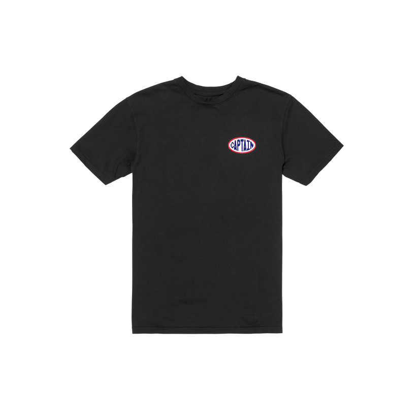 Fleet Short Sleeve Tee - Black - Captain Fin Co.