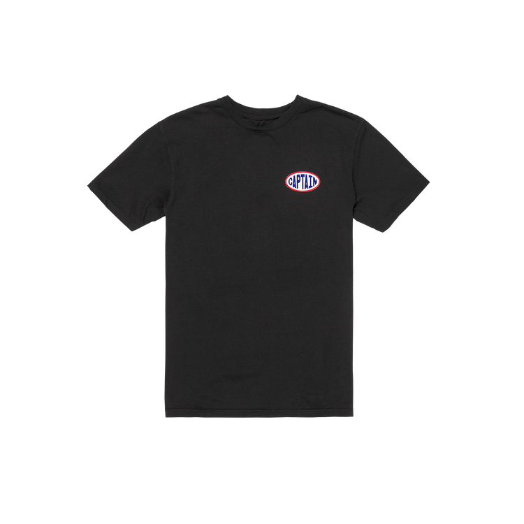 Fleet Short Sleeve Tee - Black - Captain Fin Co.