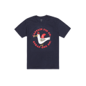 Strapper Bird Short Sleeve Tee - Navy