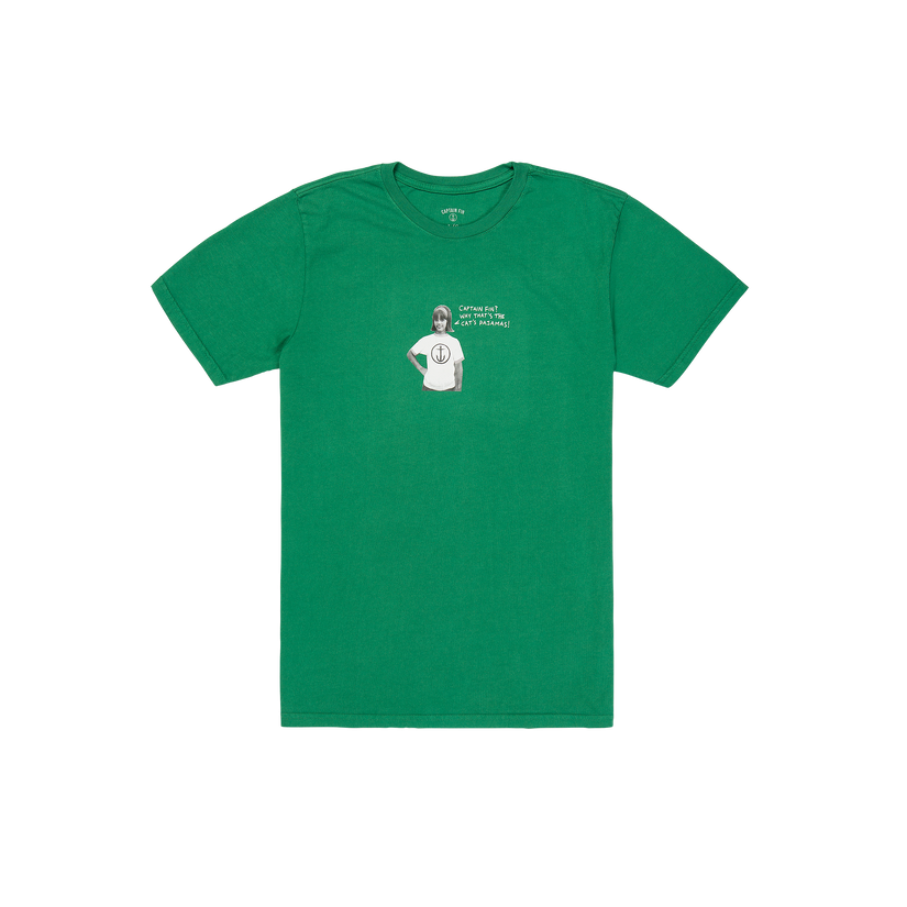 Cindy Short Sleeve Tee - Kelly Green - Captain Fin Co.