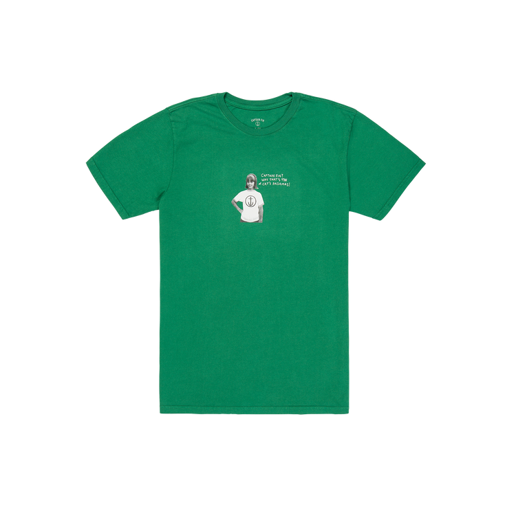 Cindy Short Sleeve Tee - Kelly Green - Captain Fin Co.
