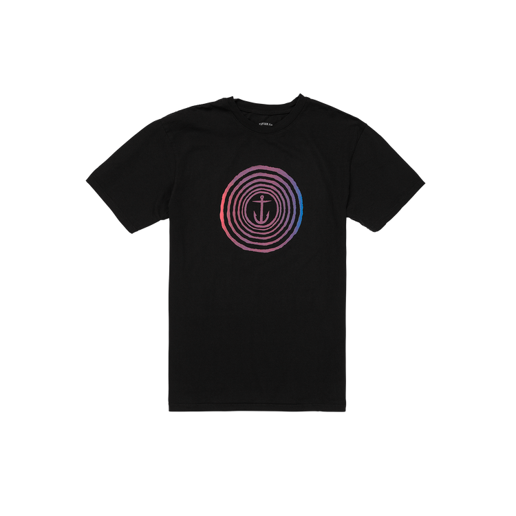 Captain Zone Short Sleeve Tee - Black - Captain Fin Co.