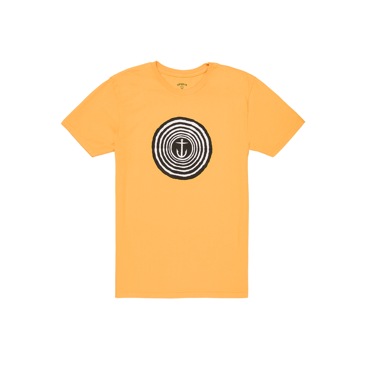 Captain Zone Short Sleeve Tee - Gold - Captain Fin Co.