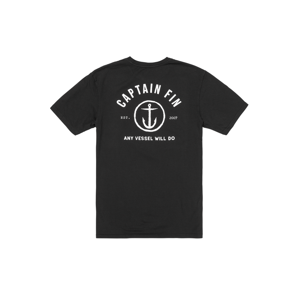 Vessel Classic Short Sleeve Tee - Black - Captain Fin Co.