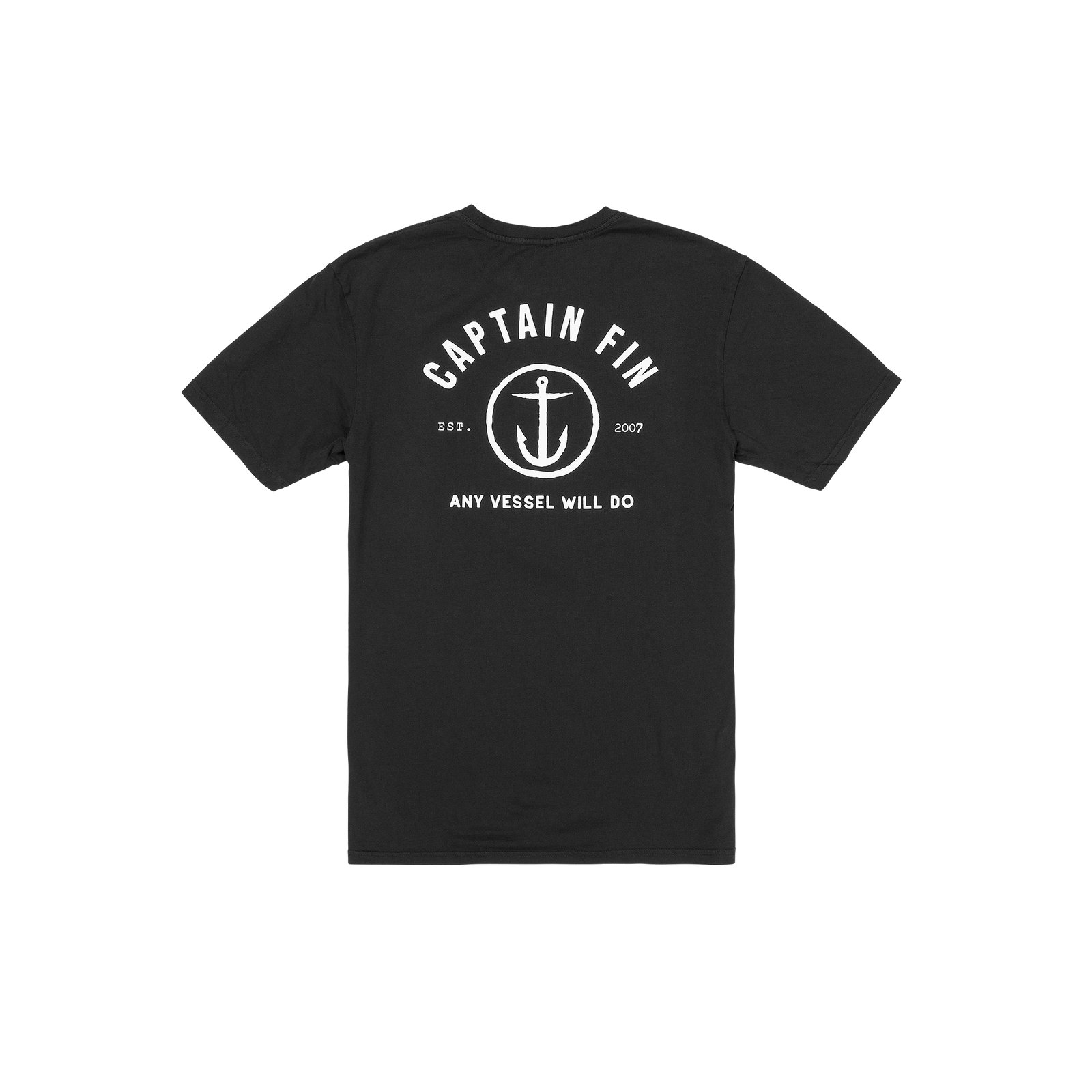 Vessel Classic Short Sleeve Tee - Black - Captain Fin Co.
